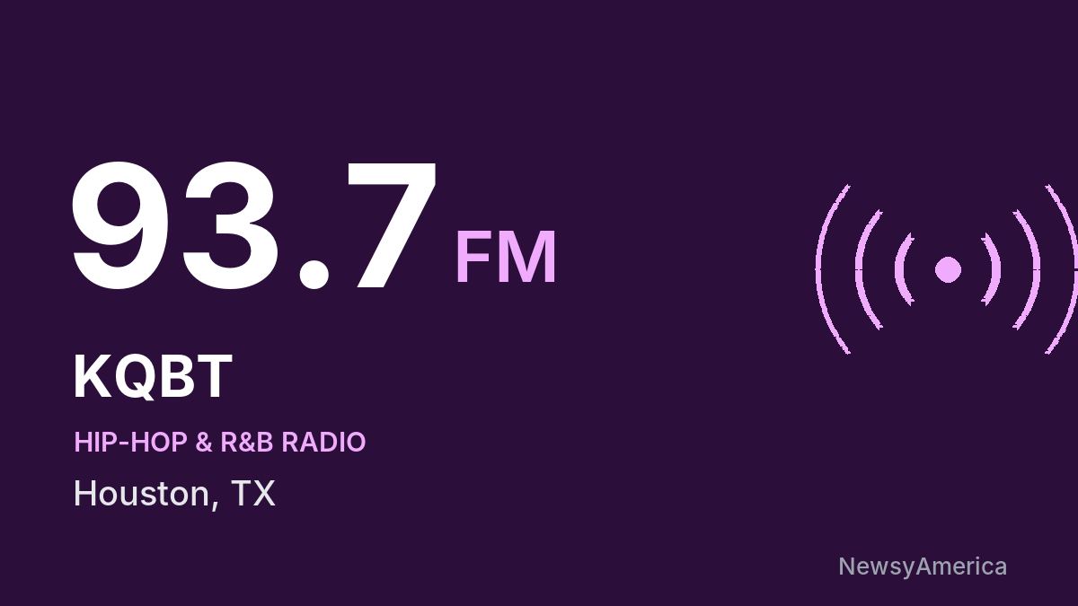 KQBT 93.7 FM – Houston
