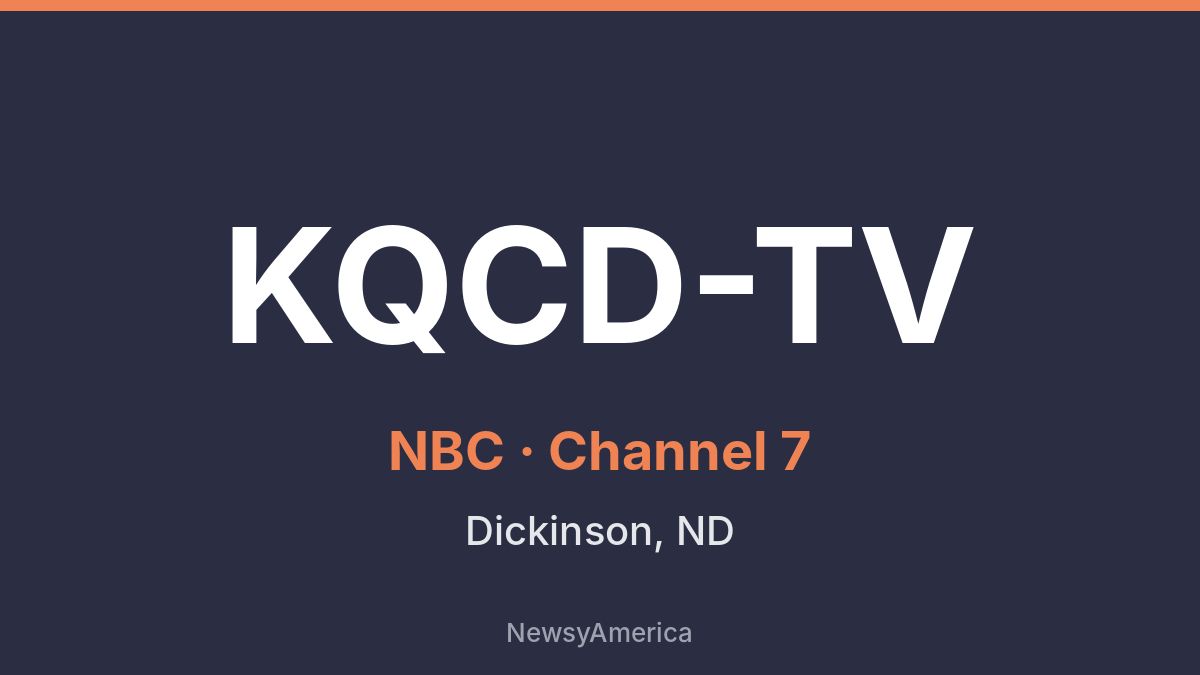 KQCD-TV – NBC 7 Minot