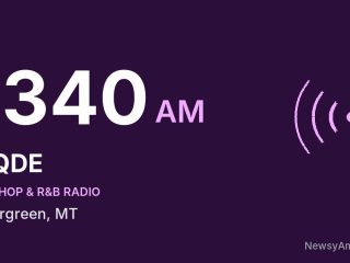 KQDE 1340 AM, Evergreen, MT