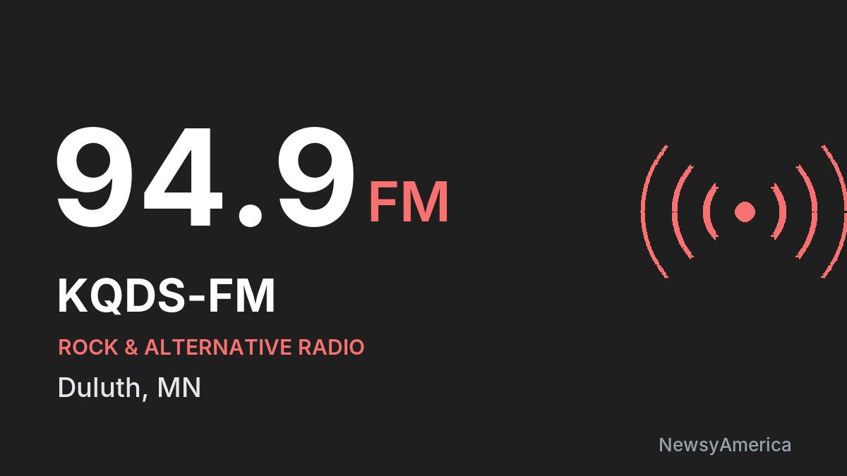 KQDS-FM 94.9 FM – Duluth