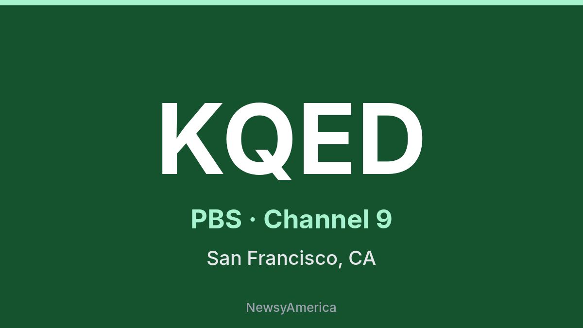 KQED – PBS 9 San Francisco