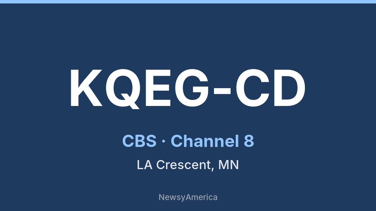 KQEG-CD – CBS 8 La Crosse
