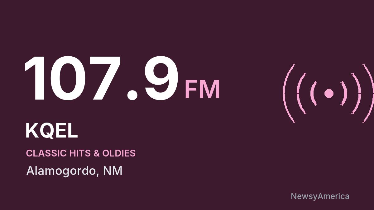 KQEL 107.9 FM – Alamogordo