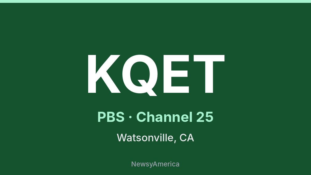 KQET – PBS 25 Monterey