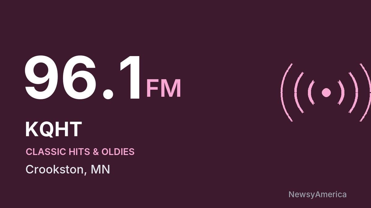 KQHT 96.1 FM – Crookston