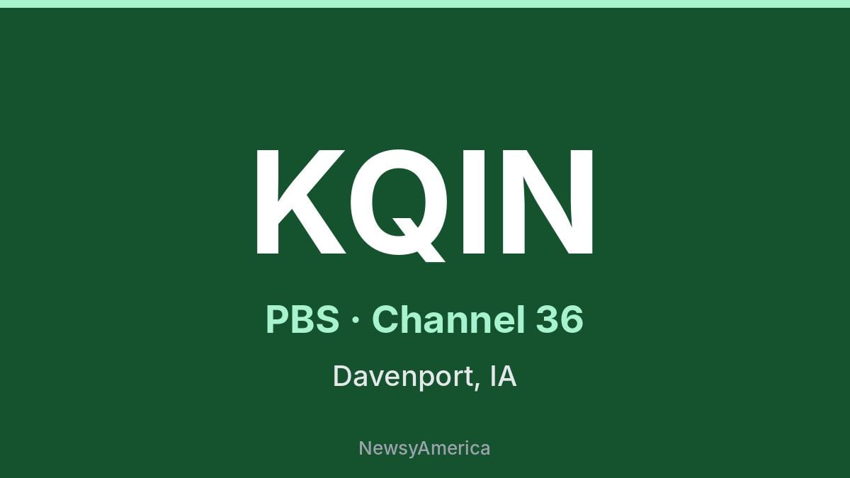 KQIN – PBS 36 Davenport