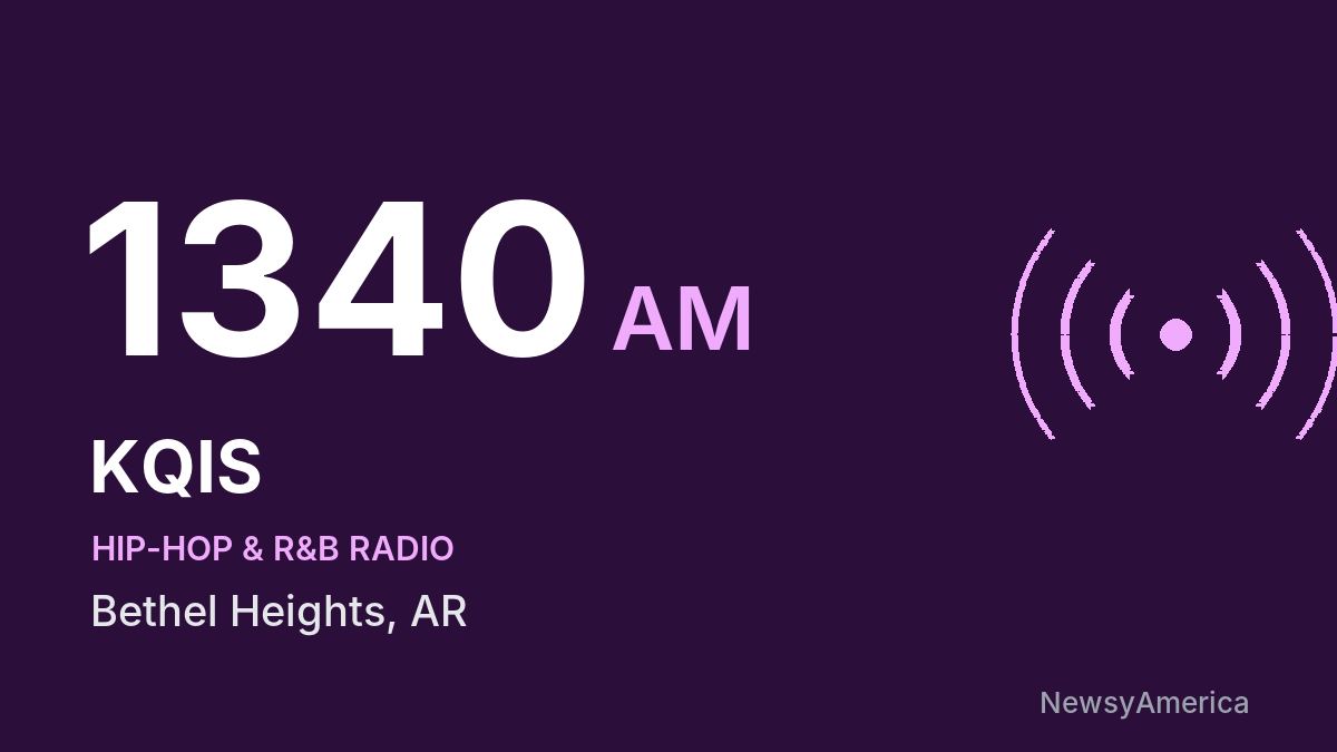 KQIS 1340 AM – Bethel Heights