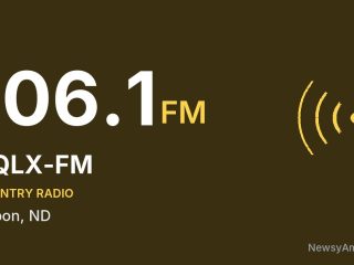 KQLX-FM 106.1 FM, Lisbon, ND