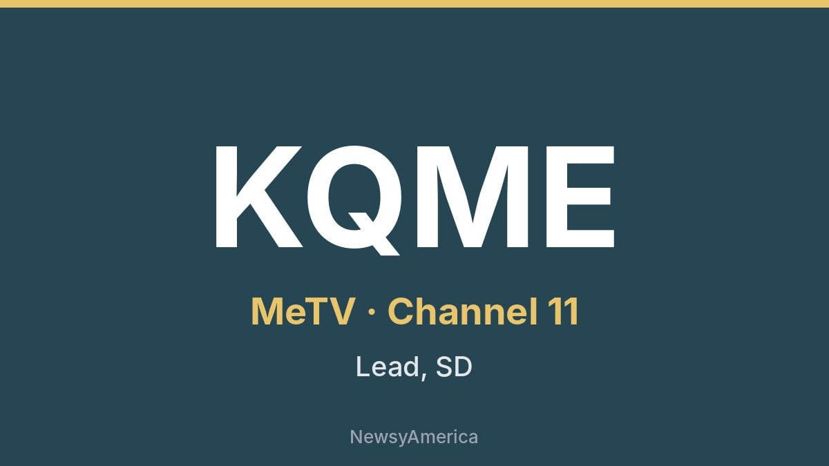 KQME – MeTV 11 Rapid City