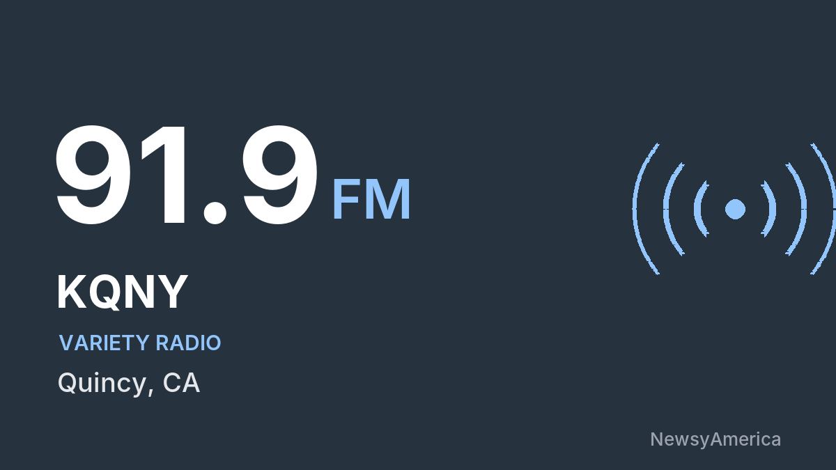 KQNY 91.9 FM – Quincy