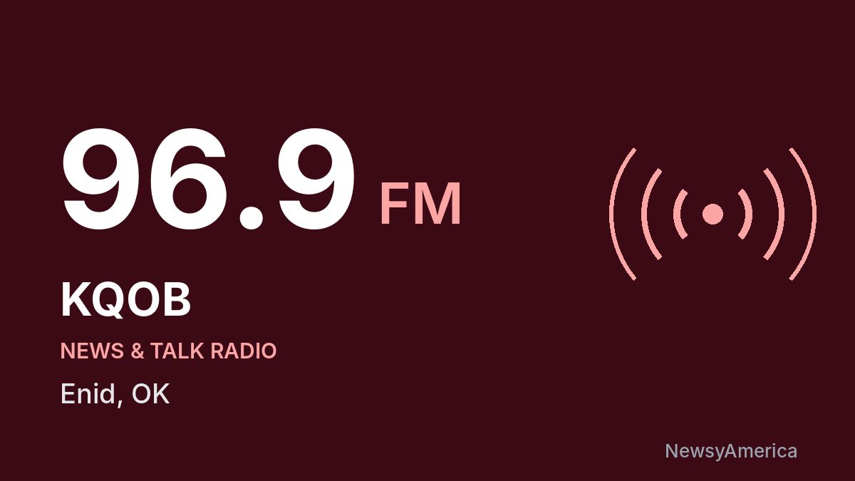 KQOB 96.9 FM – Enid