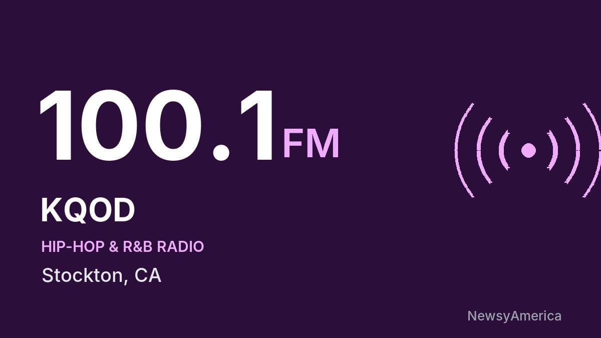 KQOD 100.1 FM – Stockton