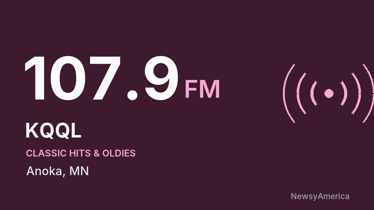 KQQL 107.9 FM – Anoka