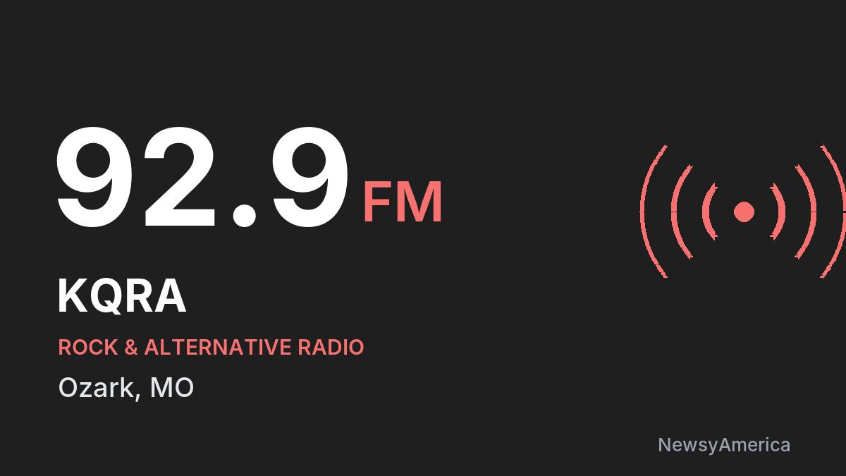KQRA 92.9 FM – Ozark