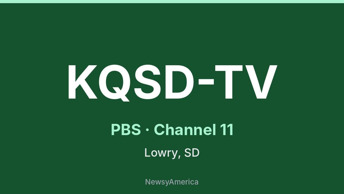 KQSD-TV – PBS 11 Sioux Falls