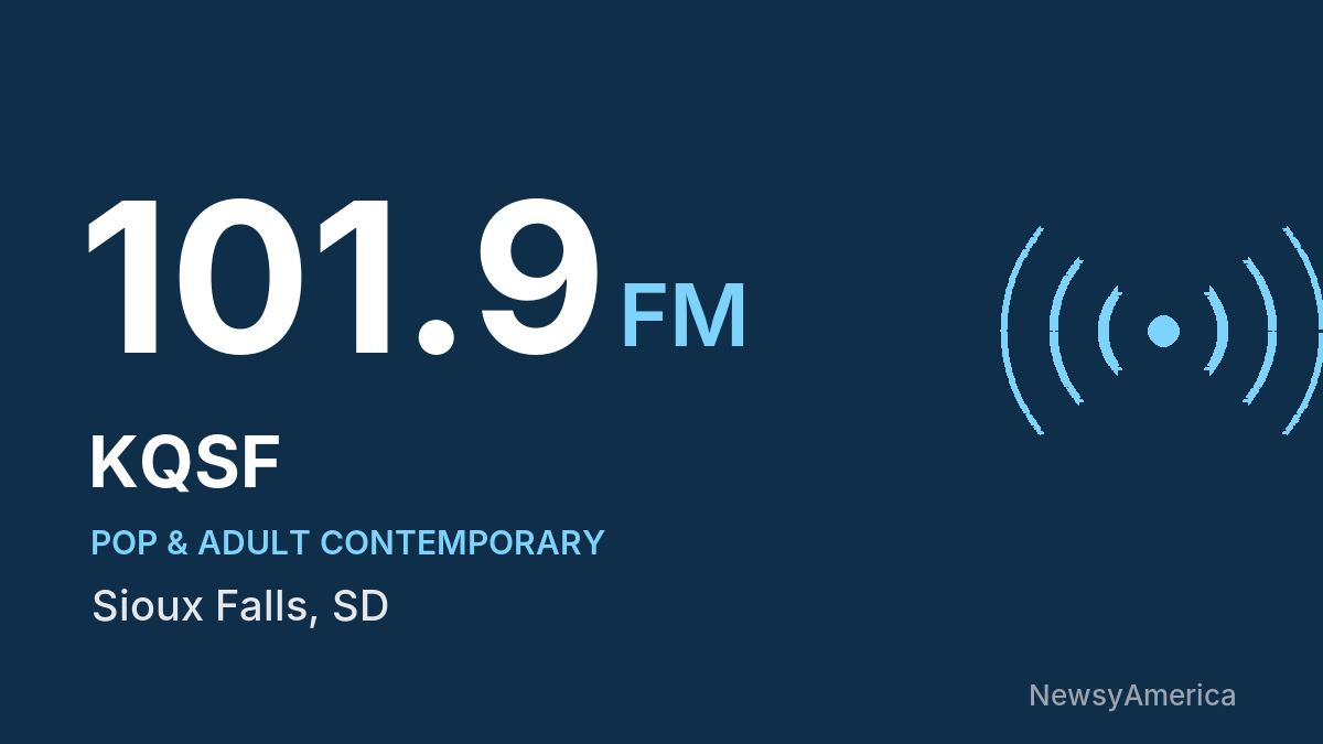 KQSF 101.9 FM – Sioux Falls