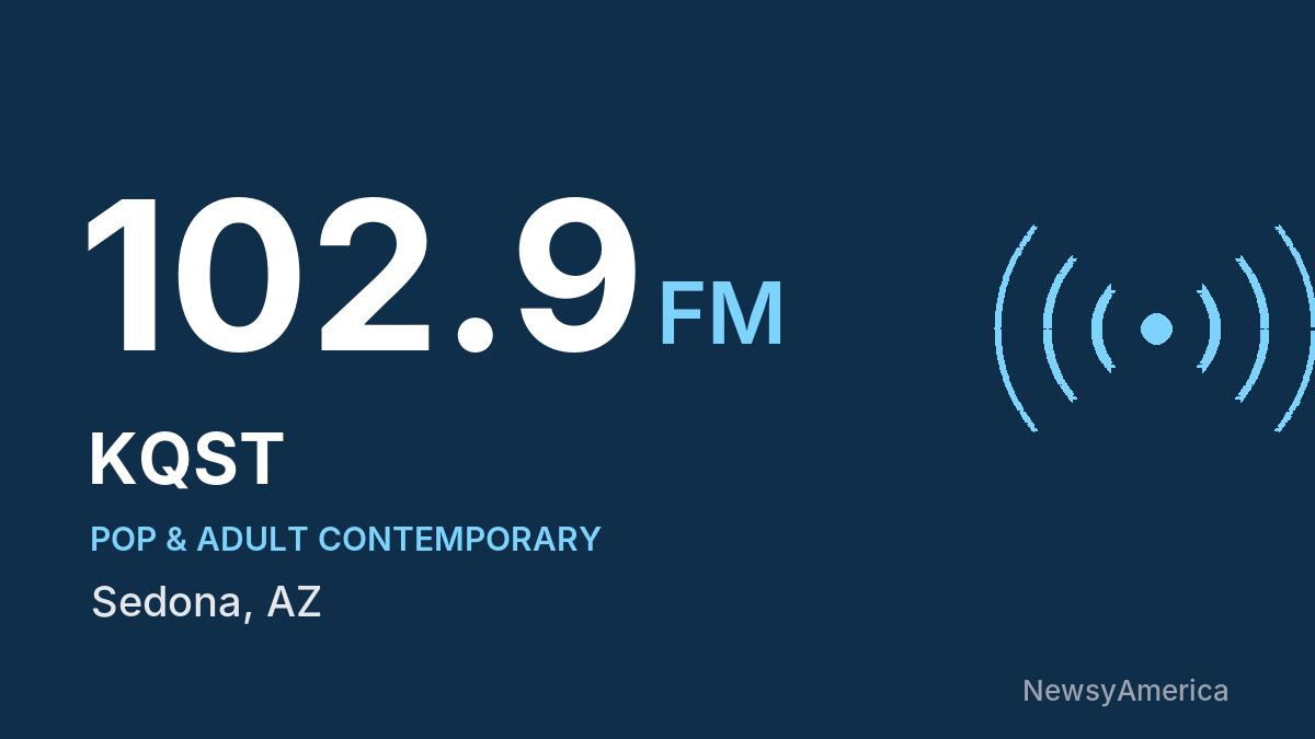 KQST 102.9 FM – Sedona
