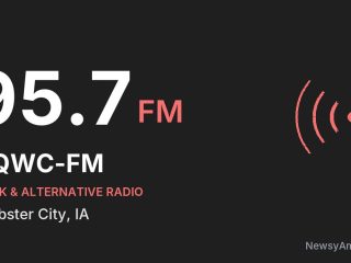 KQWC-FM 95.7 FM, Webster City, IA