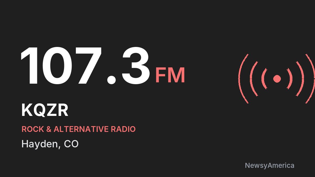 KQZR 107.3 FM – Hayden