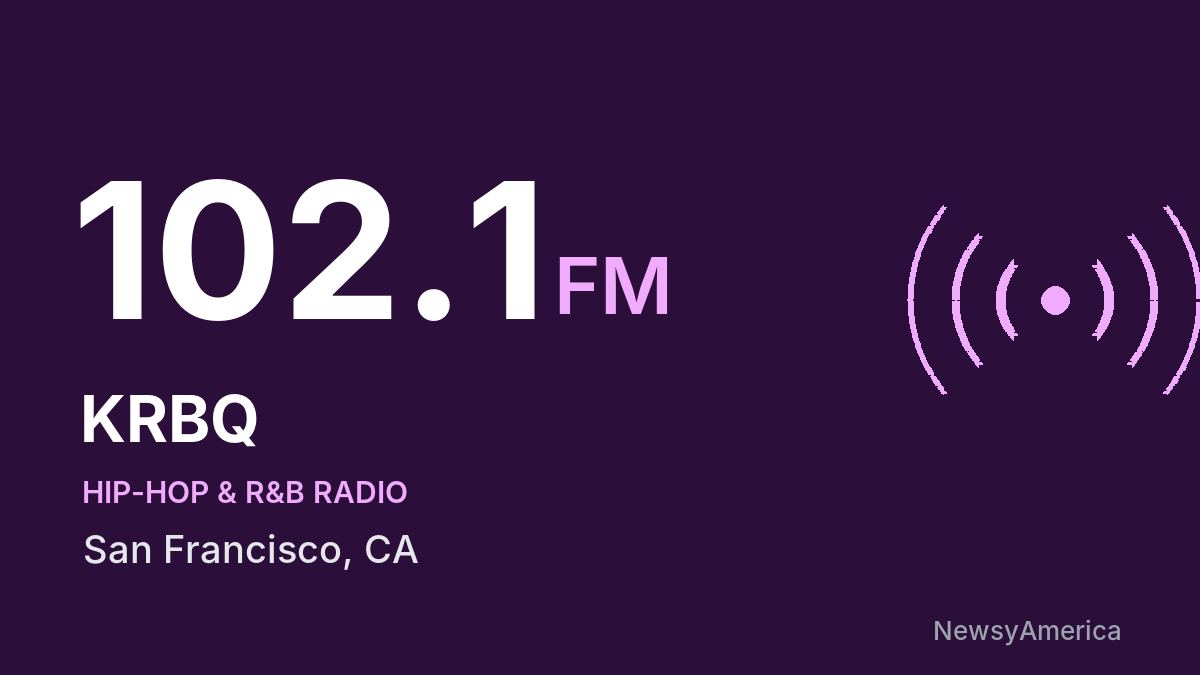 KRBQ 102.1 FM – San Francisco