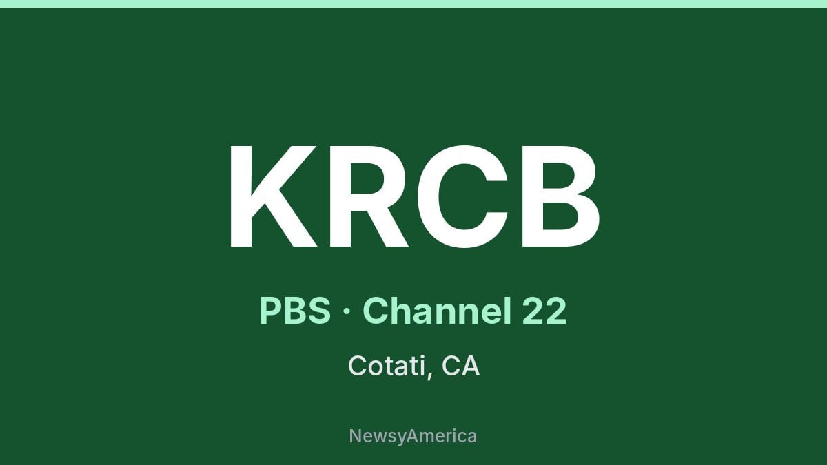 KRCB – PBS 22 San Francisco