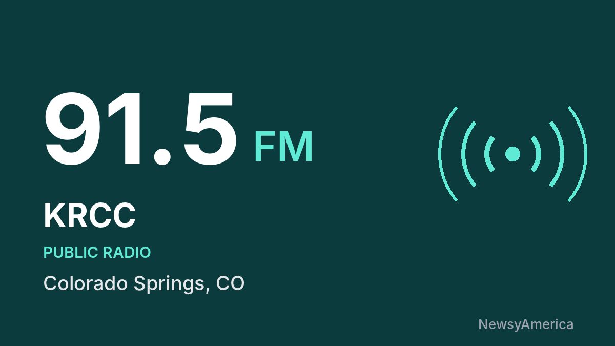 KRCC 91.5 FM – Colorado Springs