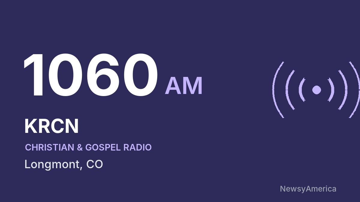 KRCN 1060 AM – Longmont