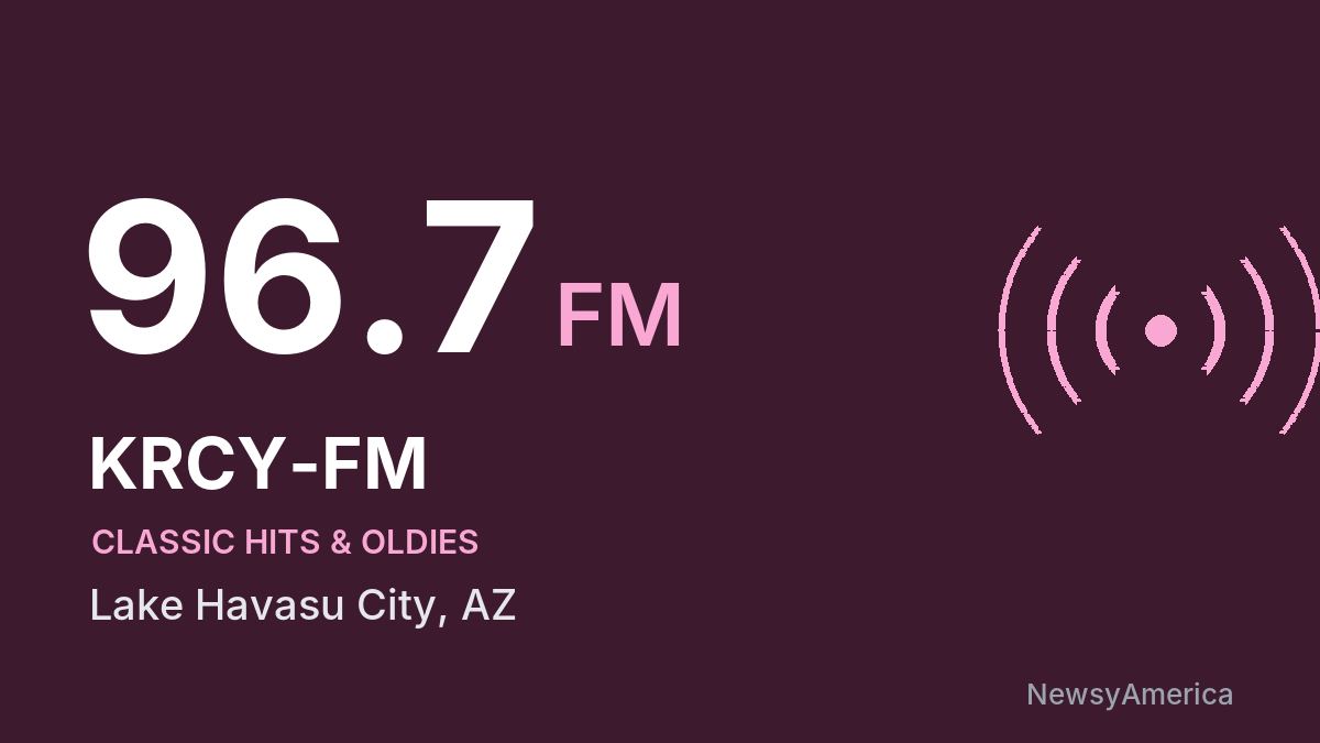 KRCY-FM 96.7 FM – Lake Havasu City