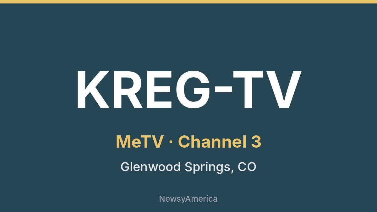 KREG-TV – MeTV 3 Denver