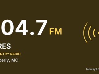 KRES 104.7 FM, Moberly, MO