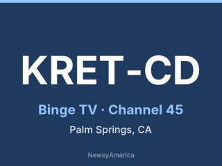 KRET-CD channel 45, Palm Springs, CA