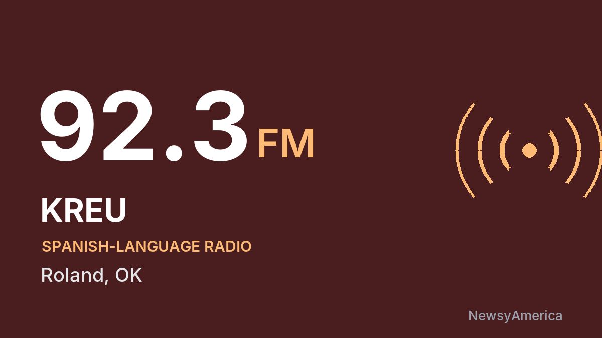KREU 92.3 FM – Roland