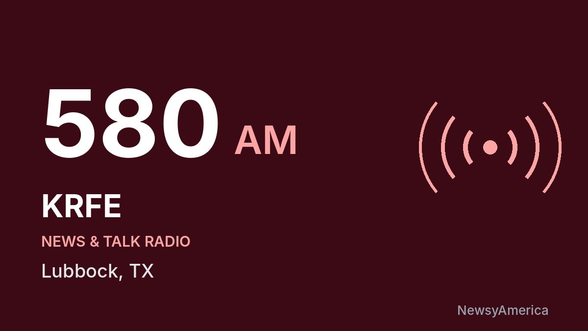 KRFE 580 AM – Lubbock