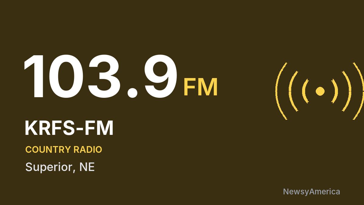KRFS-FM 103.9 FM – Superior
