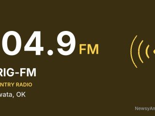 KRIG-FM 104.9 FM, Nowata, OK