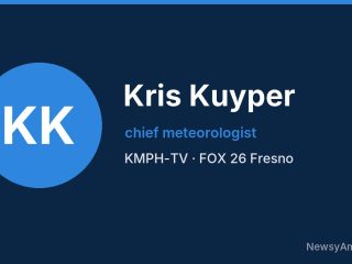 Kris Kuyper, chief meteorologist, KMPH-TV