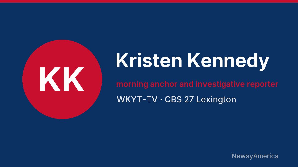 Kristen Kennedy – WKYT-TV, Lexington