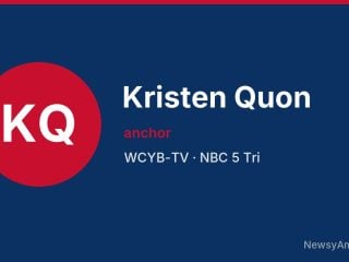 Kristen Quon, anchor, WCYB-TV