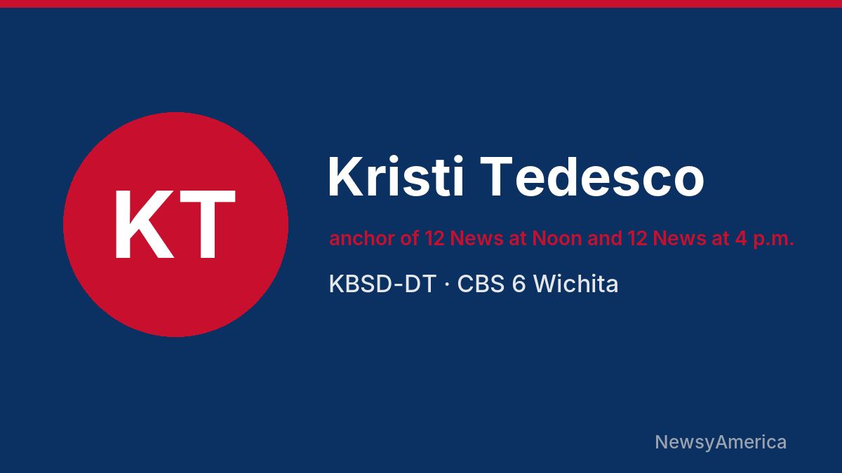 Kristi Tedesco – KBSD-DT, Wichita