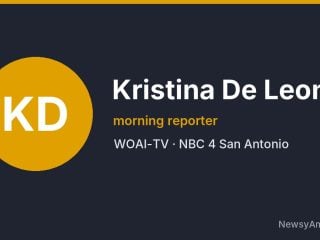 Kristina De Leon, morning reporter, WOAI-TV