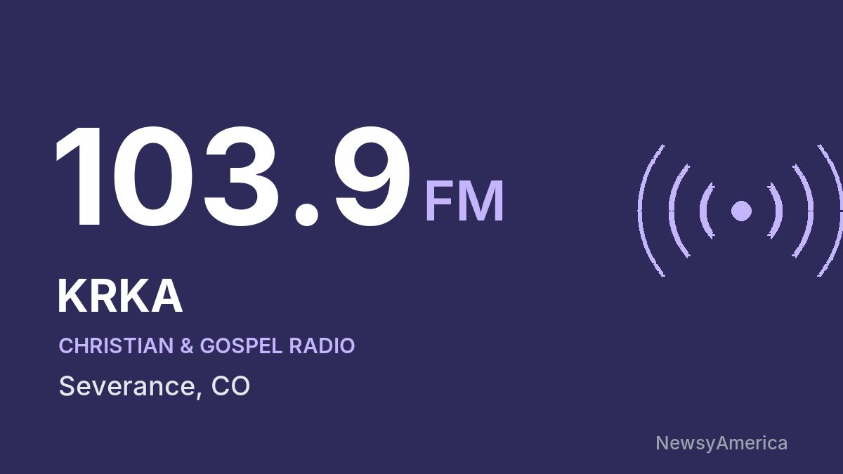 KRKA 103.9 FM – Severance