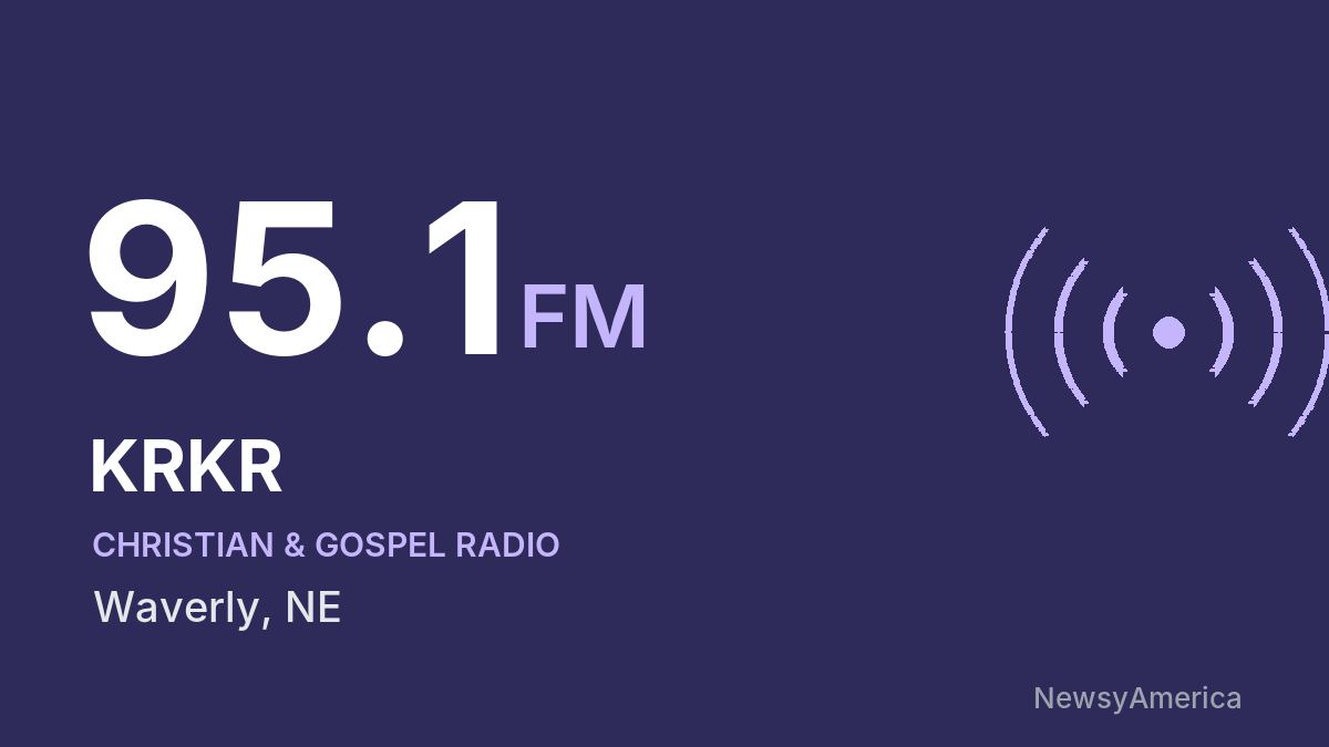 KRKR 95.1 FM – Waverly