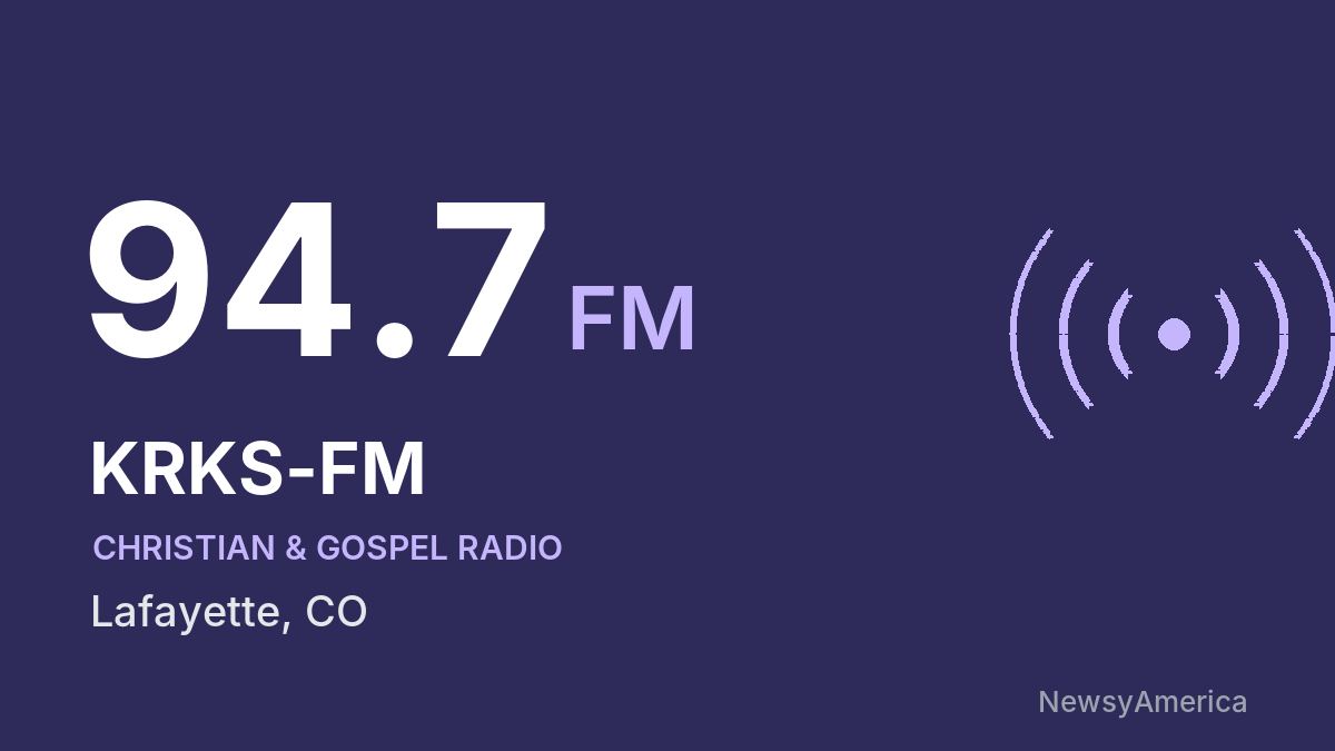 KRKS-FM 94.7 FM – Lafayette