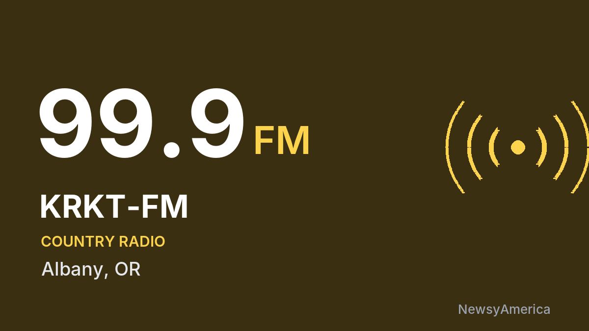 KRKT-FM 99.9 FM – Albany