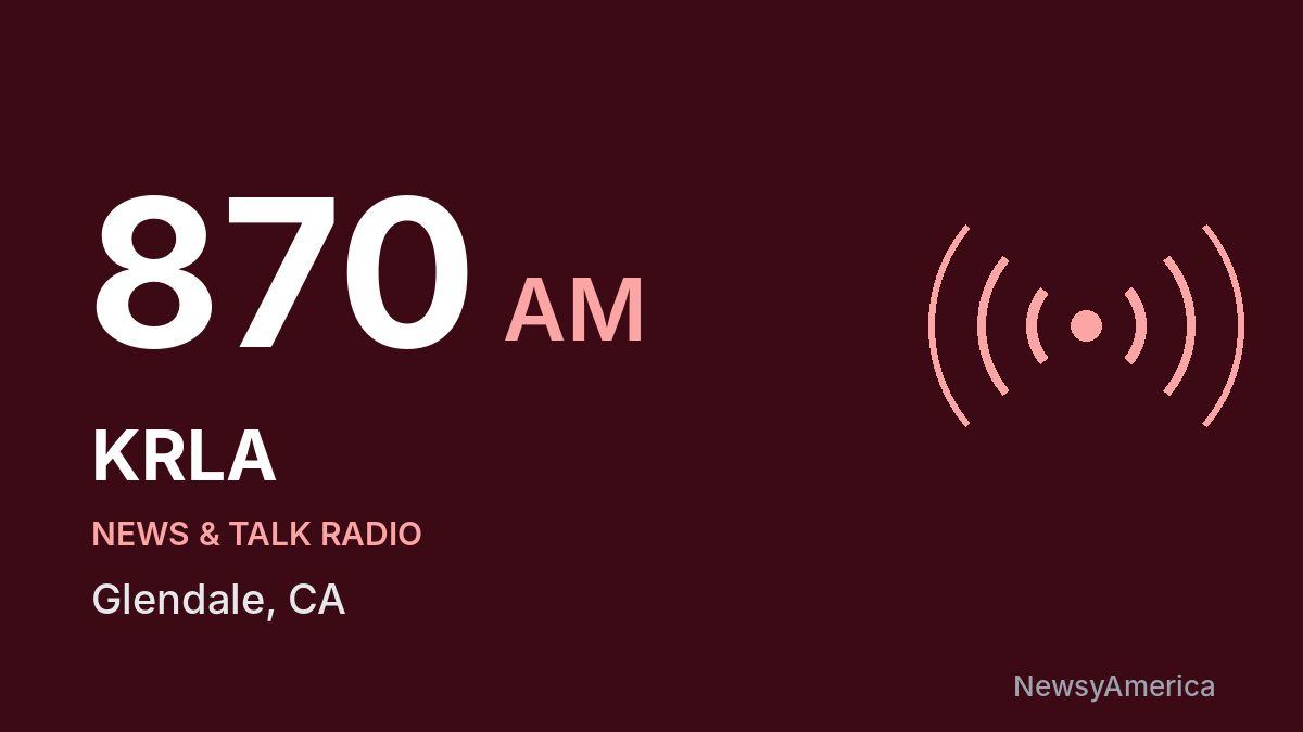 KRLA 870 AM – Glendale