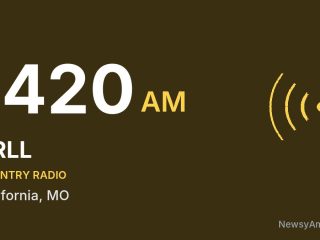 KRLL 1420 AM, California, MO