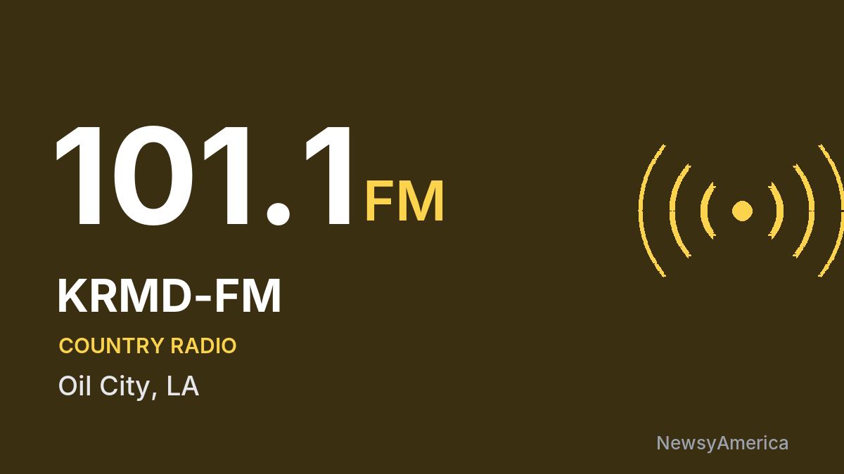 KRMD-FM 101.1 FM – Oil City
