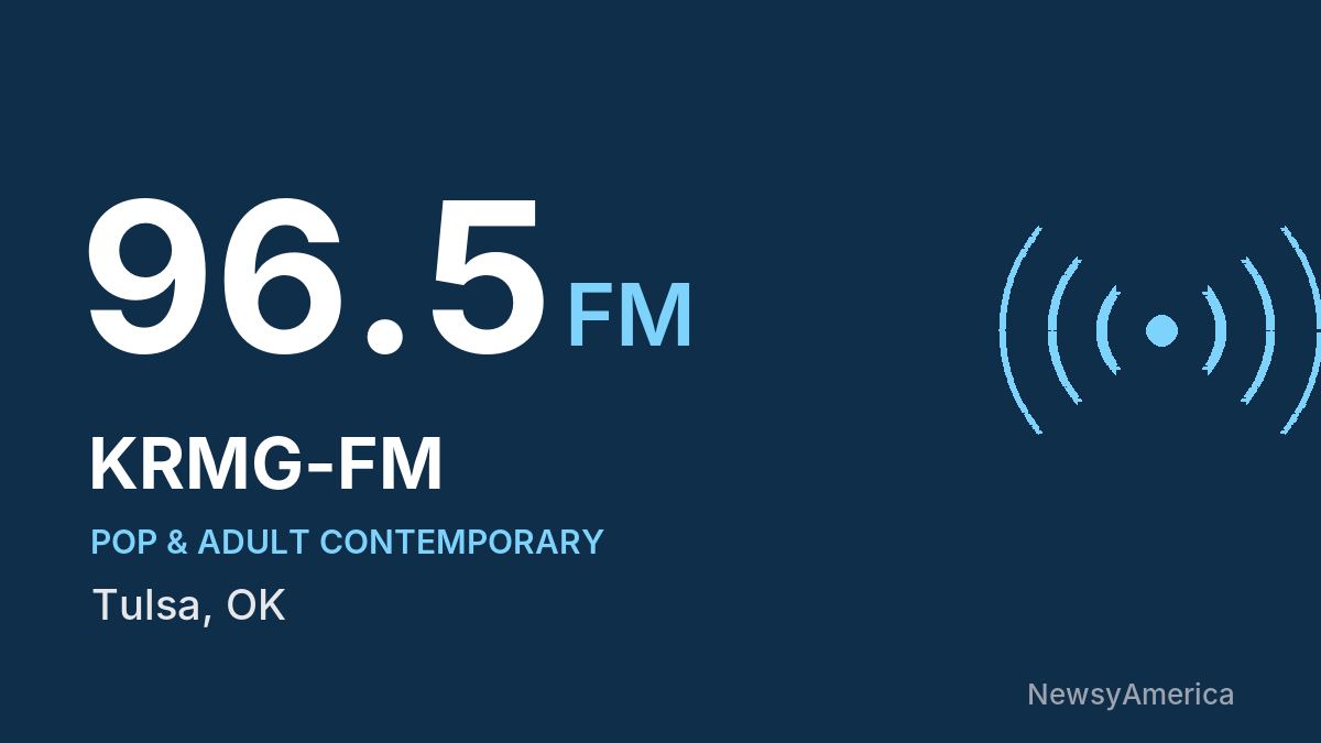 KRMG-FM 96.5 FM – Tulsa