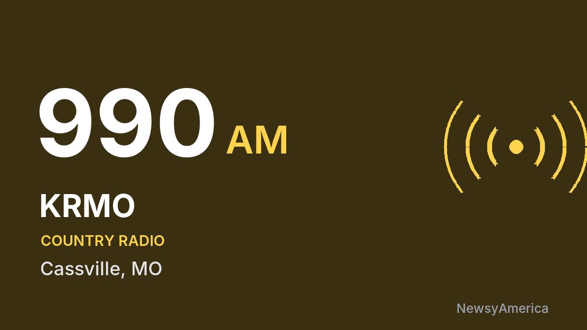KRMO 990 AM – Cassville