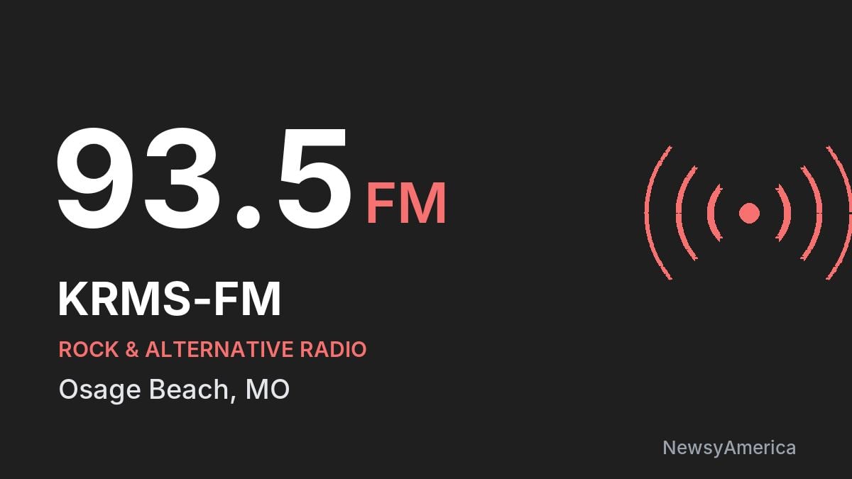 KRMS-FM 93.5 FM – Osage Beach